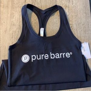 Lululemon Pure Barre Black Tank Top